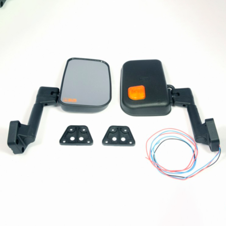 зеркало заднего вида У@З "хантер", "hunter", солина с повторителем поворота, обогревом, нейтральный антиблик и голубой антиблик купить недорого с доставкой в Новоалтайск