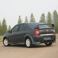 Бампер задний &quot;Power DM&quot; для Renault Logan (Фаза 2)