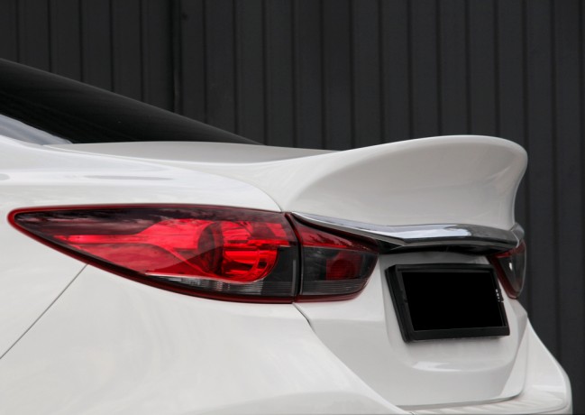 Крышка багажника var №2 место под номер "овал" для Mazda 6 (2013-н.в.) купить недорого с доставкой в Новоалтайск