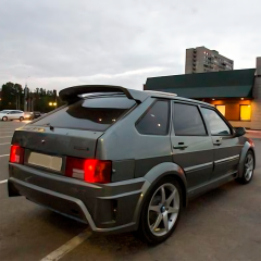 Бампер задний "Апекс" для B@3 2114