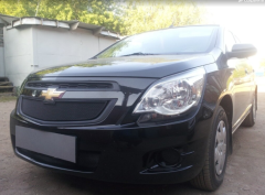Защита радиатора "Standart" Chevrolet Cobalt (2013-н.в.) низ, чёрная