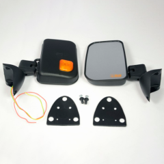 зеркало заднего вида НИВ@ b@3 21213 &quot;солина&quot; с повторителем поворота, обогревом, нейтральный антиблик и голубой антиблик