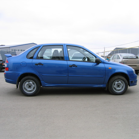 накладки на пороги "камея" для b@3 1118 l@da K@LIN@ купить недорого с доставкой в Новоалтайск