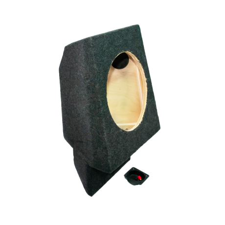 Короб под 10" сабвуфер B@3 2112, 2172 L@DA Prior@ (в левое крыло, 25л) купить недорого с доставкой в Новоалтайск