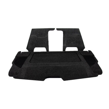 Полка B@3 2131 (до 2016 года)(с боковинами, с опорами, вставка ткань, отв. под динамики 6х9 дюймов) купить недорого с доставкой в Новоалтайск