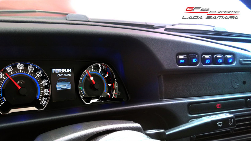 комбинация приборов gf 826 для L@DA 2110 cо старой панелью, samara-2 (стрелочная) купить недорого с доставкой в Новоалтайск