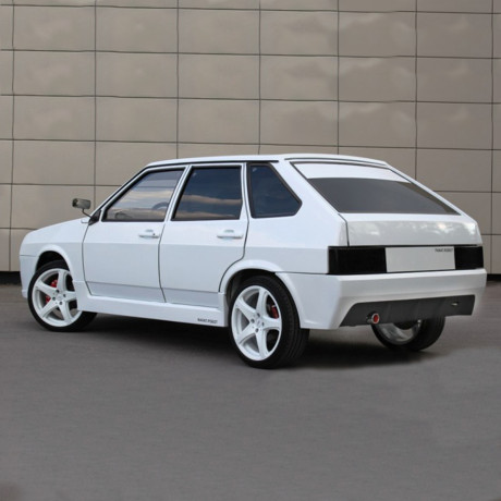 бампер задний "робот" для b@3 2108, 2109 L@DA samara купить недорого с доставкой в Новоалтайск