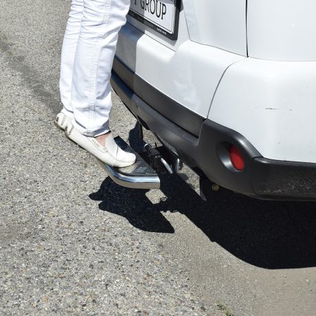 Подножка с алюминиевой площадкой на ТСУ купить недорого с доставкой в Новоалтайск