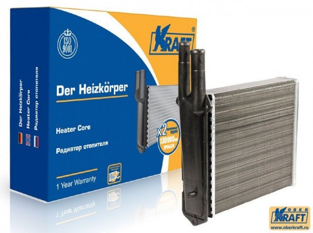 Радиатор отопителя B@3 2111-2112 OBERKRAFT нов. образца  выпуска после 2003 г. купить недорого с доставкой в Новоалтайск